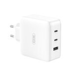 XO CE14 (EU) 100W GaN Tech Schnellladegerät (2 USB-C 100W / 1 USB-A 18W) Materialien sind CE zertifiziert