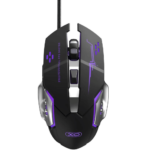 XO M10 Gaming-Maus mit 6 Tasten und Beleuchtung – Kabelgebunden, Mechanisch