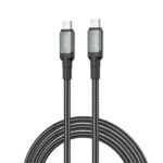 XO NB-Q264B Typ-C zu Typ-C 240W Hochleistungs-Datenkabel 2m