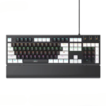 XO KB-06 Kabelgebundenes Beleuchtetes Mechanisches Tastaturset (mit Schwarzer Beleuchteter Maus)