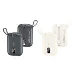 XO PR260 Kabellose Self-Watch Ladegerät & 20W Digitaler Schnelllade-Powerbank mit 10000mAh